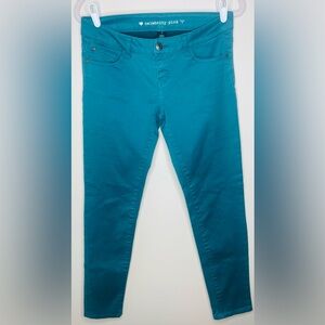 Celebrity Pink Teal Skinny Jeans